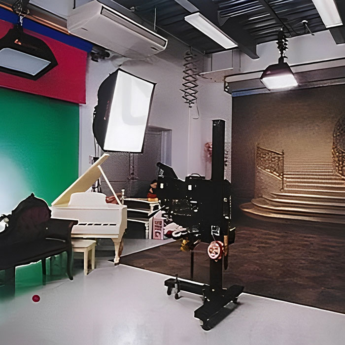 あきもと写真スタジオスタジオ内